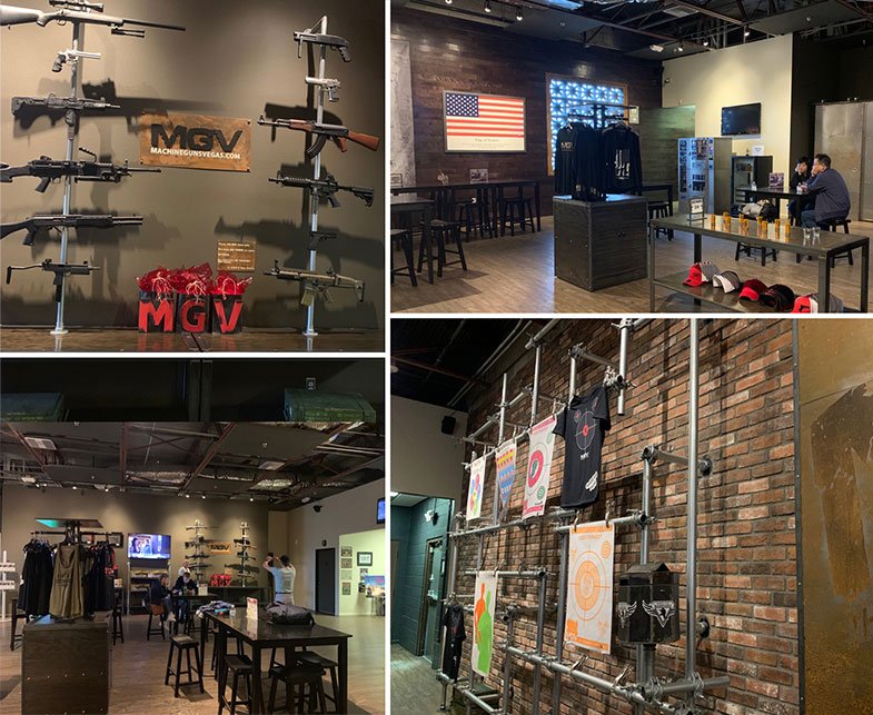 Clube de tiros em Las Vegas