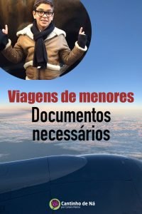 Viagens de menores de 16 anos