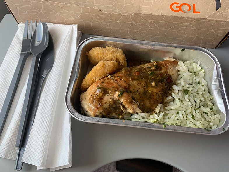 Como são as refeições especiais da Gol