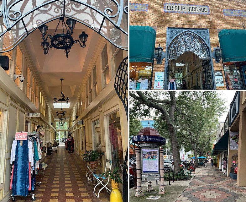 Central Ave em Petersburg na Flórida