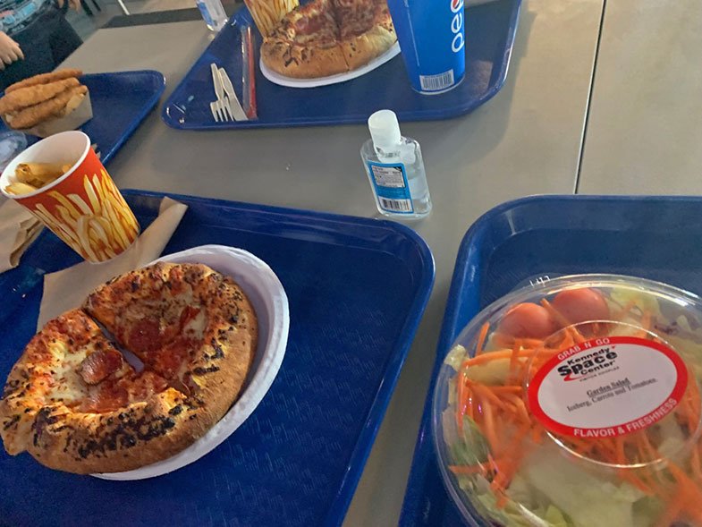 Almoço no Kennedy Space Center