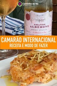 Receita do Camarão Internacional