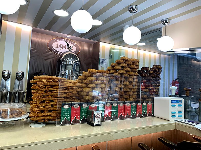 Churros em Madrid