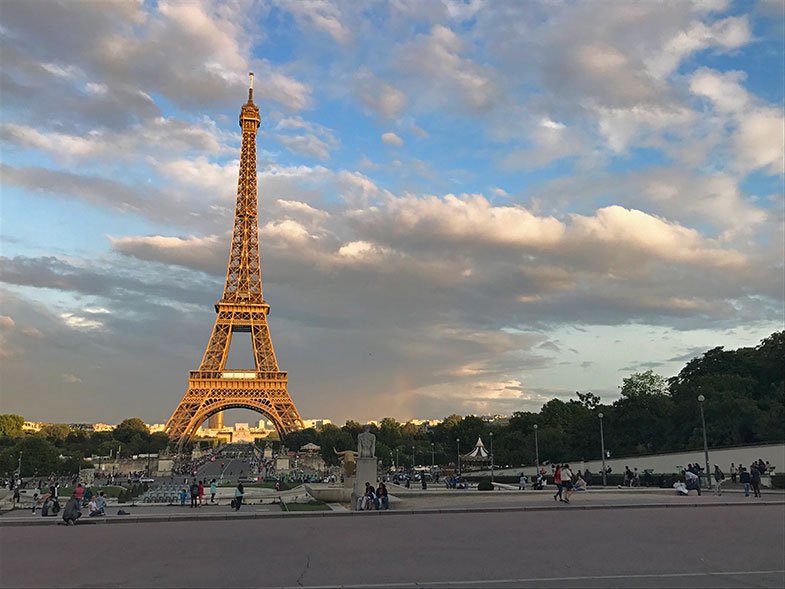 Viagem para Paris em família