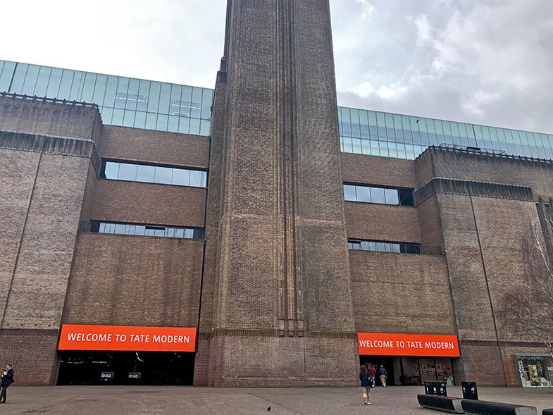 Fachada da Tate Modern Londres
