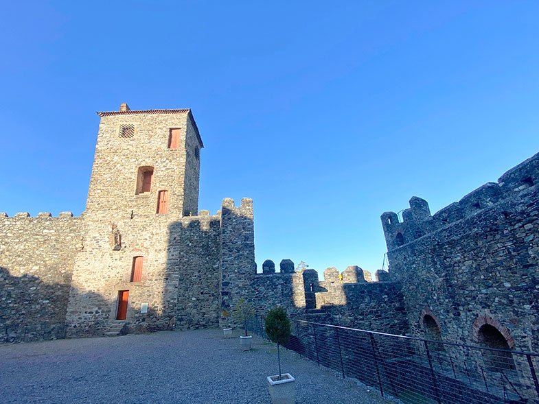 Torre da Princesa no castelo de Bragança