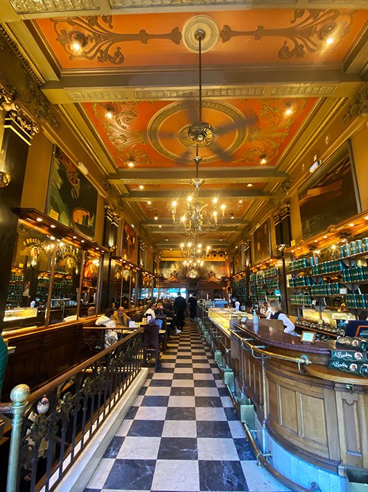 Cafeteria tradicional em Portugal