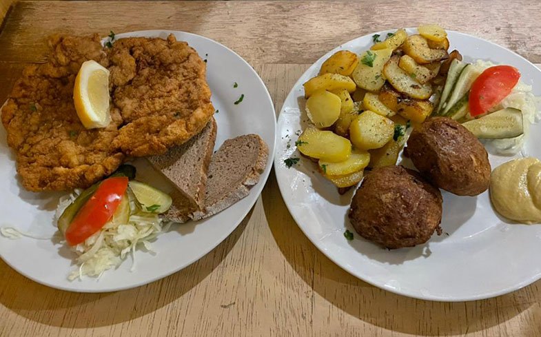 refeição em Berlin