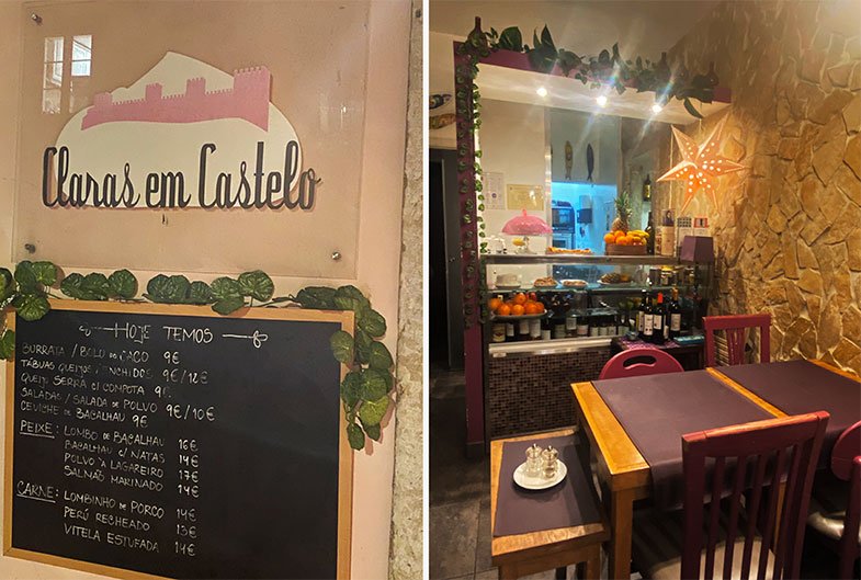 Claras em Castelo Lisboa