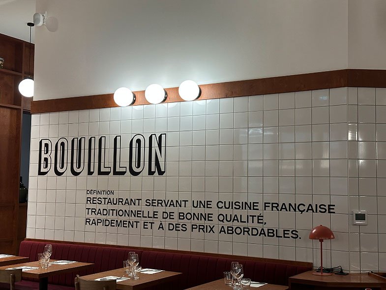 Restaurante Bouillon na França