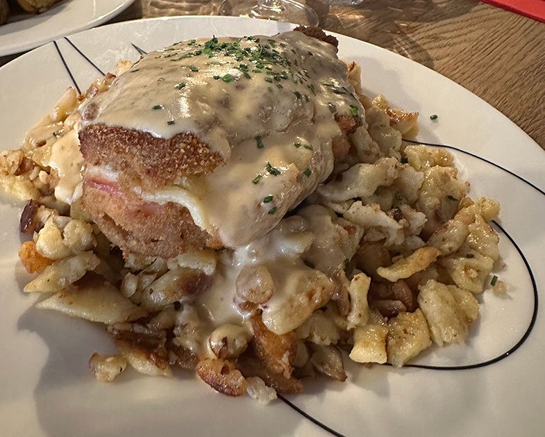 Comida alemã na Alsácia