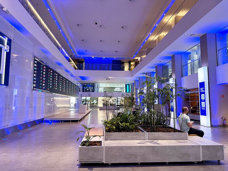 Hall de entrada do MUB3