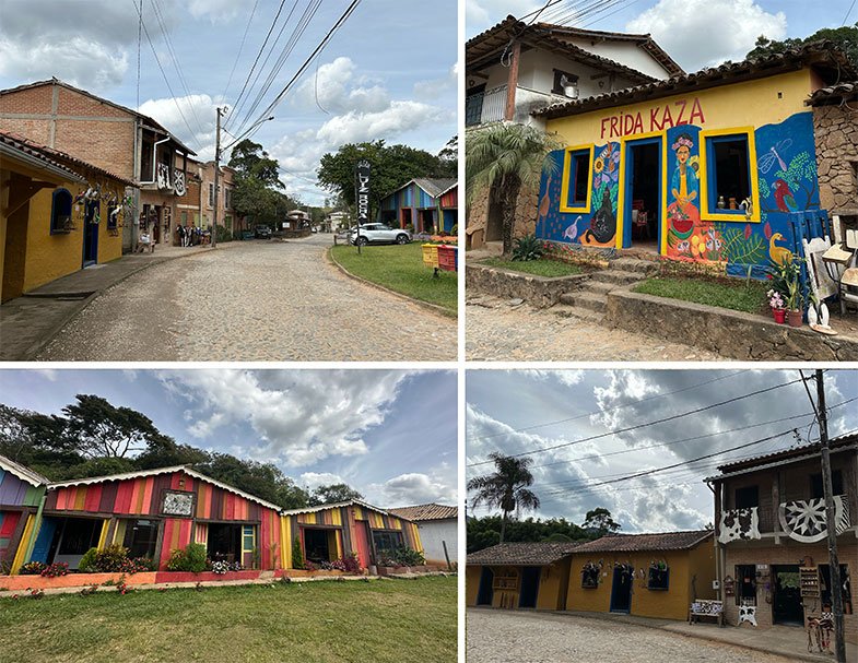 Rua principal de Bichinho