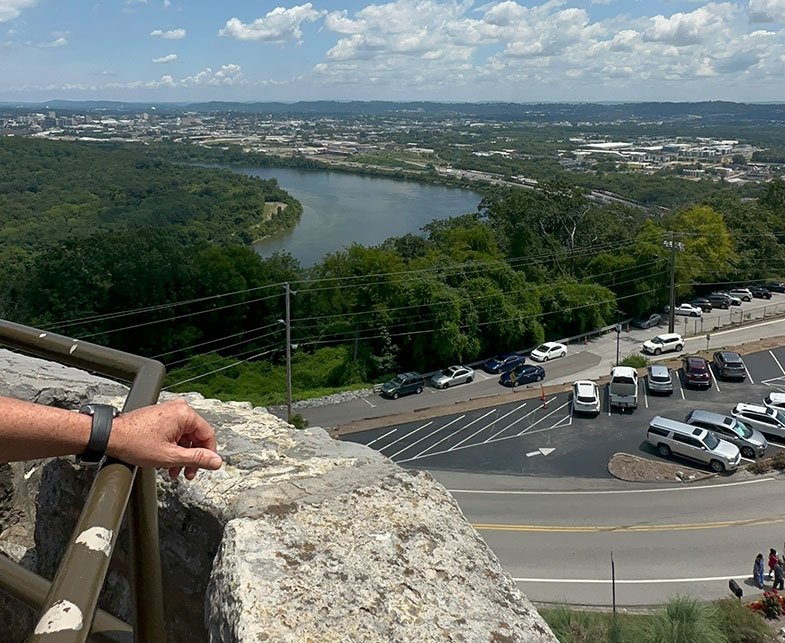 Mirante em Ruby Falls