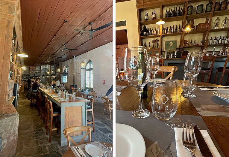 Restaurante da Bodega Los Cerros de San Juan