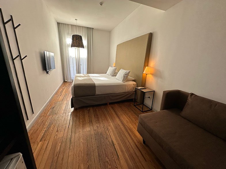 Hotel no centro histórico em Montevideu