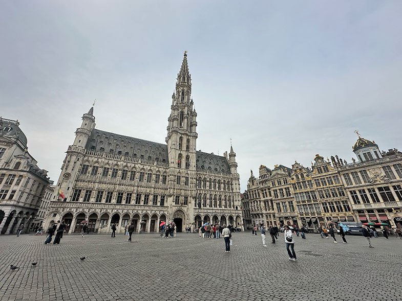 Grand Place em Bruxelas, umas das mais lindas praças sda Europa